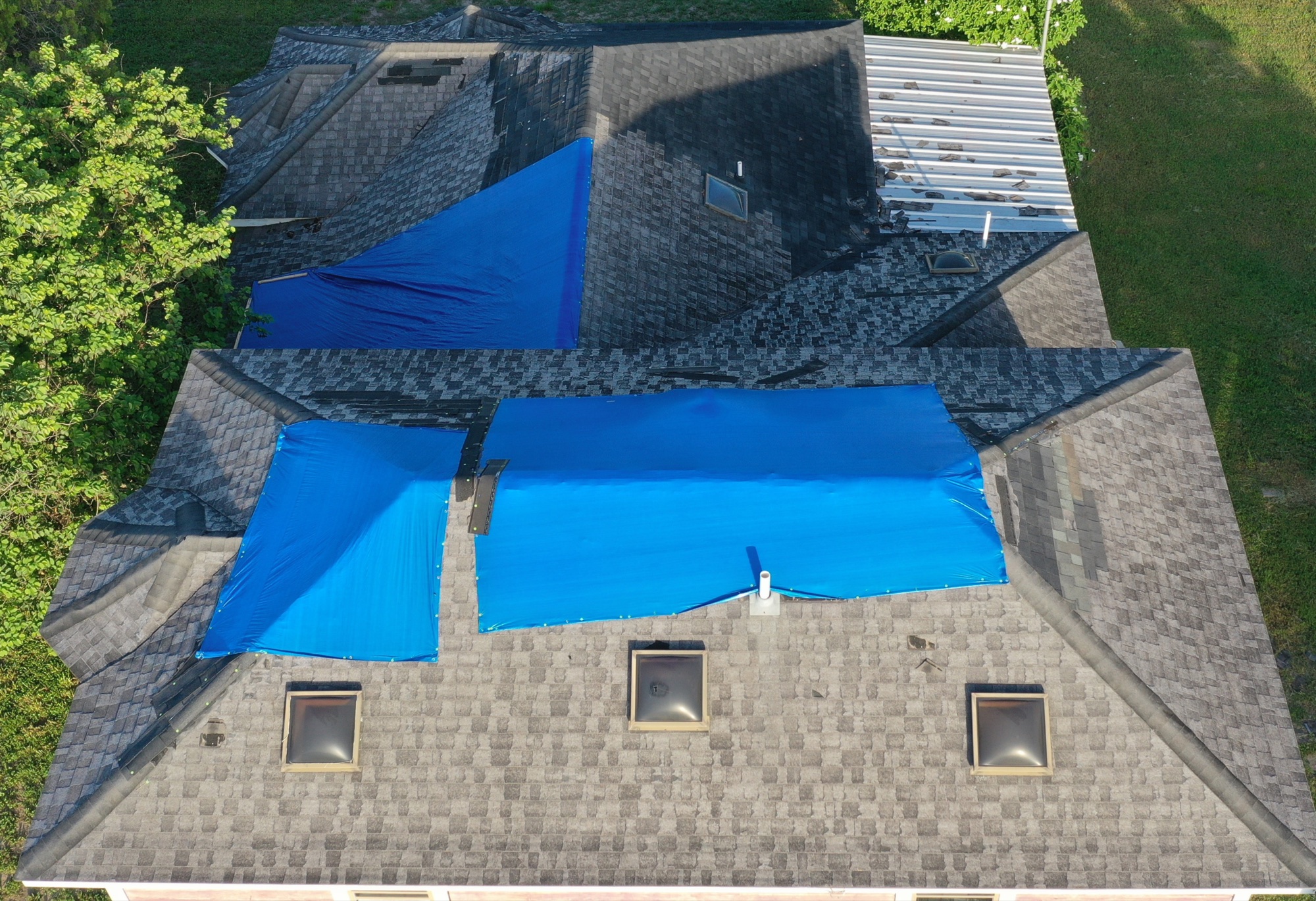 Full Roof Replacement — Mission, Texas — before